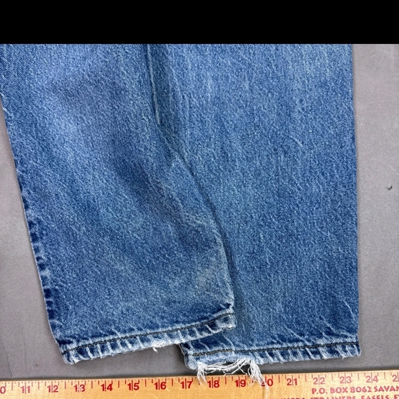 Vintage Orange Tab Levis 550 34x32 (Tag 36x34) - Picture 9 of 16